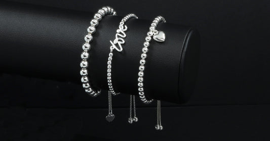 Adjustable Silver Bracelets